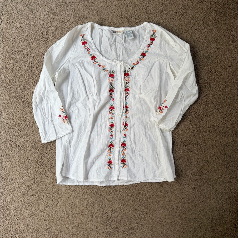 Vintage Cottage Core Top